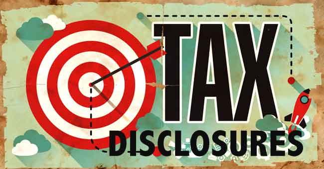 voluntary disclosure on taxes