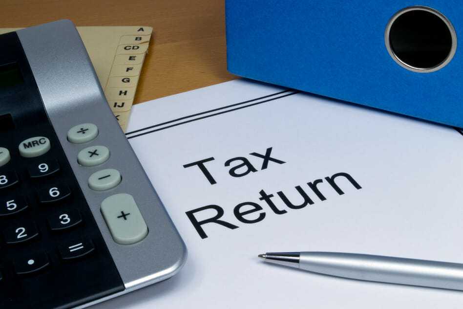 Tax Return Image Stock Photo