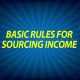 Basic Rules for Sourcing Income