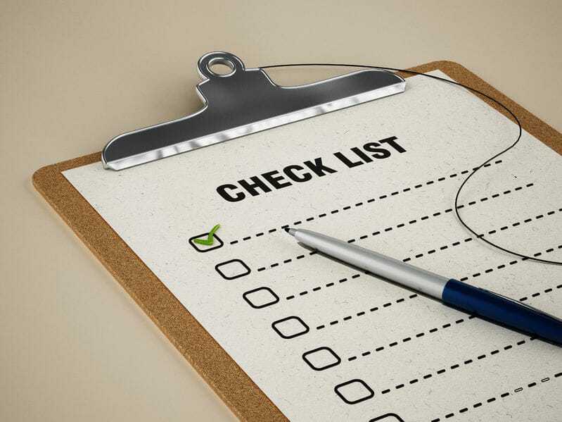 Checklist for Creating a Business Entity