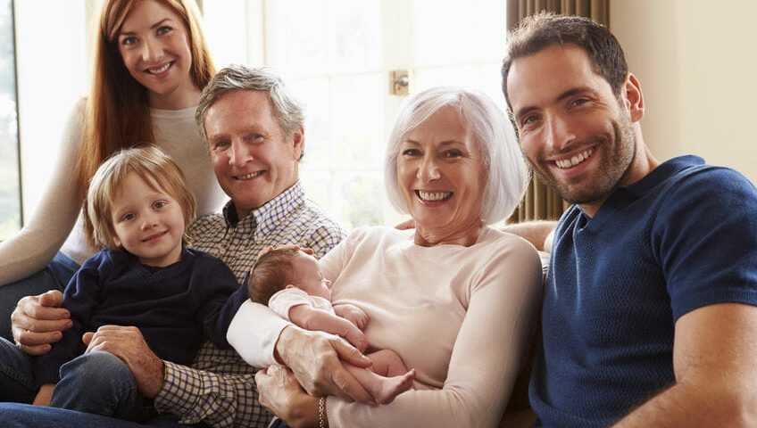 Parent-child and/or grandparent-grandchild exclusion