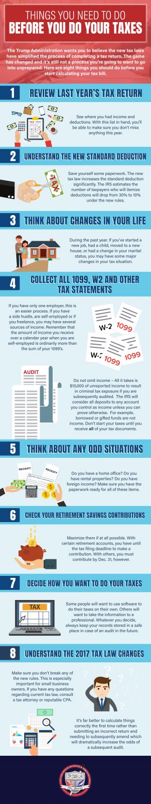   Things You Need to Do Before You Do Your Taxes